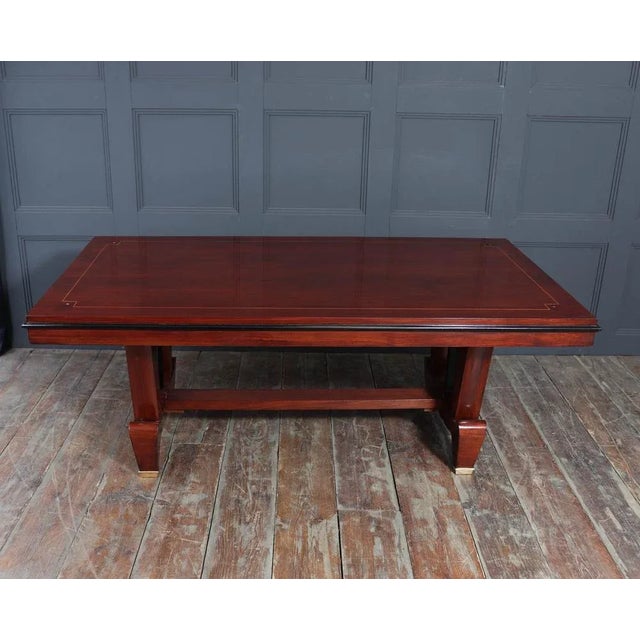 French Art Deco Dining Table, 1930s For Sale - Image 3 of 13