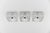 Hand-Blown Ice Cube Wall Lamps by Müller & Zimmer, Germany, 1960s, Set of 3 For Sale - Image 10 of 14