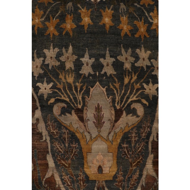 Contemporary Bidjar Style Floral Wool Rug by Rug & Kilim, India For Sale In New York - Image 6 of 11