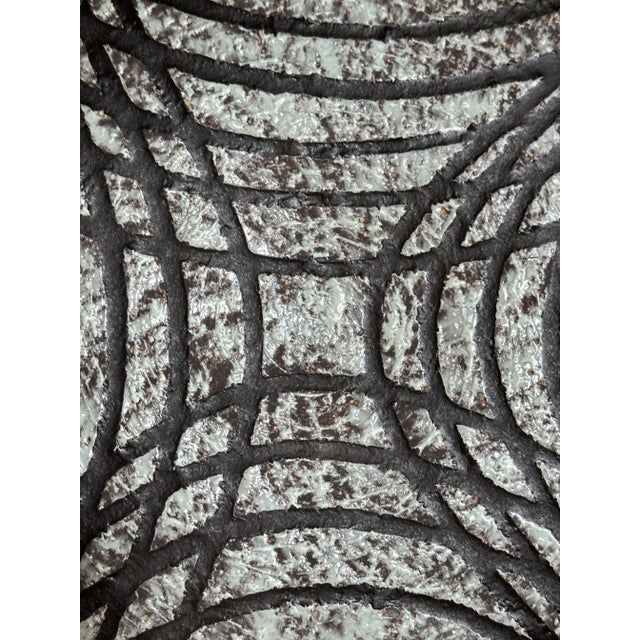 Upsala-Ekeby 1950s Ingrid Atterberg for Upsala-Ekeby Large Ceramic Dish For Sale - Image 4 of 7