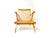 This elegant lounge chair dates from an unknown Dutch production around 1950. It is somewhat reminiscent of designs by...
