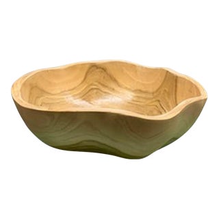 Medium Wooden Bowl For Sale