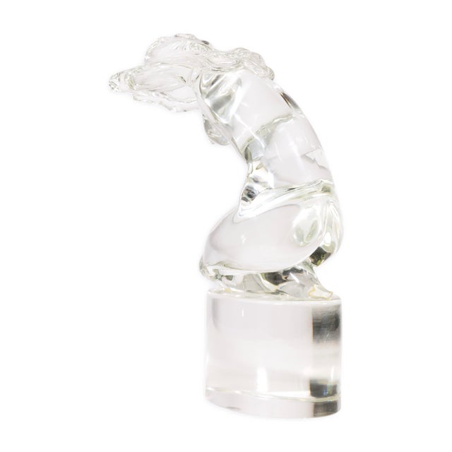 Figurative Loredano Rosin (1936-1992) Untiled (Female Figurative Nude) Signed Glass Modern For Sale - Image 3 of 7