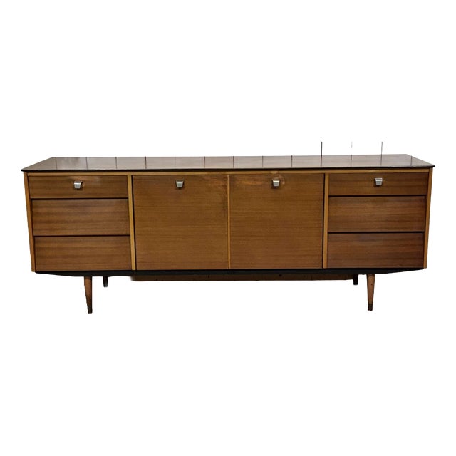 English Mahogany Sideboard, 1970s For Sale