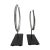 Elegant circular forms with fine etched designs at the base and bird-like tips. Sold as a set of 2. Known as a xauv, these...