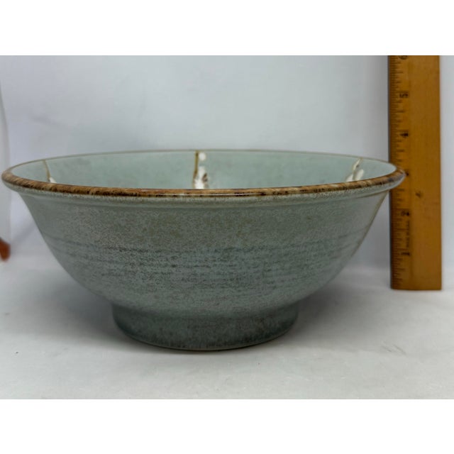 Late 20th Century Japanese Shosun Early Spring Collection Mint Large Ceramic Bowl Cherry Blossoms Design For Sale - Image 11 of 12