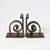 Art Deco Wrought Iron Bookends, 1930s, Set of 2 For Sale - Image 6 of 10