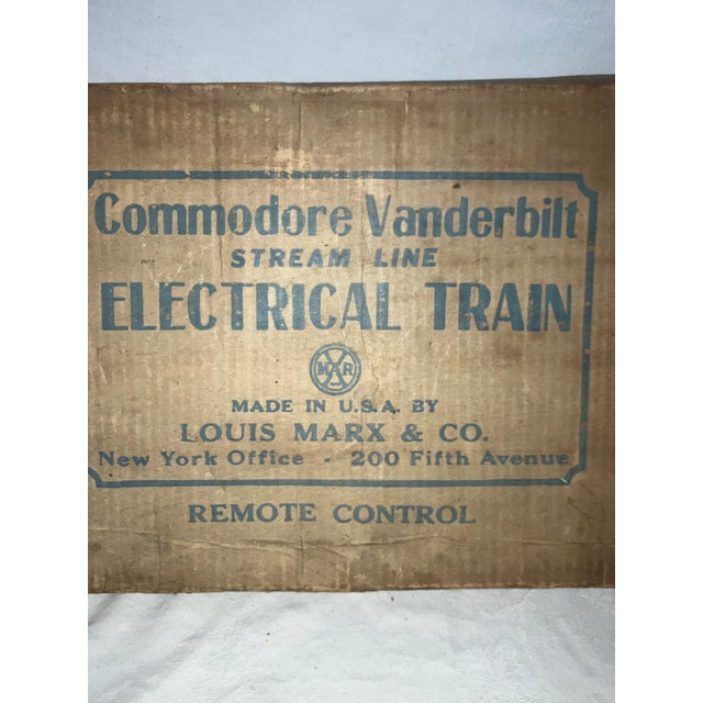 1940s Commodore Vanderbilt Electrical Train Set For Sale - Image 11 of 12