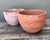 Vintage Washed Terracotta Planter Bowls - Set of 2 For Sale In West Palm - Image 6 of 12