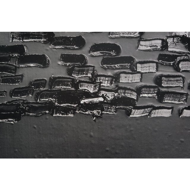 Modern Peinture 15 Mai 2022 Poster after Pierre Soulages For Sale - Image 3 of 6