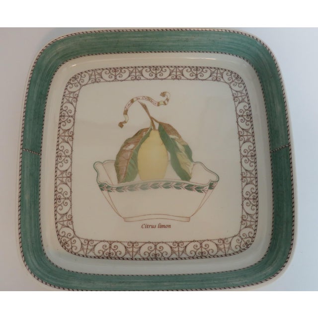 English 1997 Vintage Sarah's Garden by Wedgwood Oven Dish Euc Hard to Find For Sale - Image 3 of 11