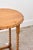 Antique English Barley Twist Lamp Table With Scalloped Edge For Sale - Image 4 of 8