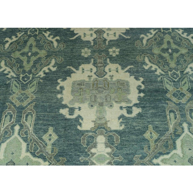 Turkish Oushak Rug 12' x 14'8" #19525 For Sale In Houston - Image 6 of 8