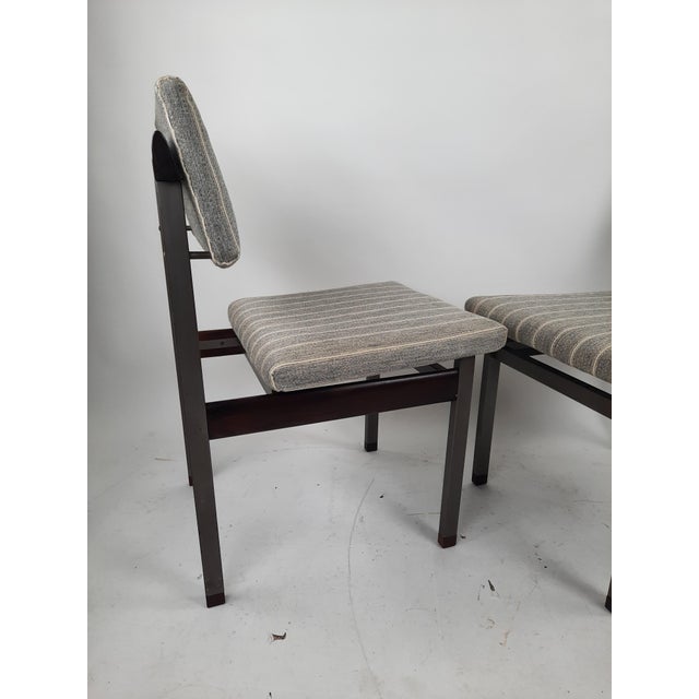 1960s Pali Dining Chairs by Louis Van Teeffelen for Wébé, 1960s, Set of 2 For Sale - Image 5 of 9