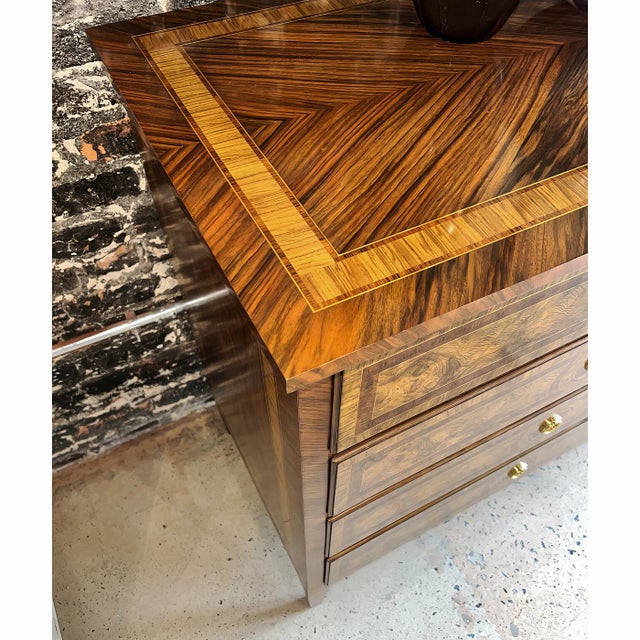 2020s Louis XVI Style Burl Dresser For Sale - Image 5 of 6