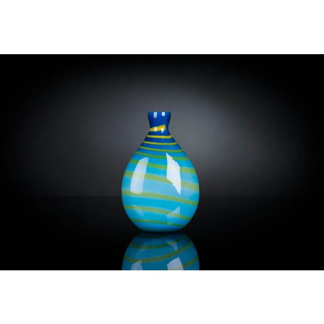 Turquoise Bottle Under Sea Glass from VGnewtrend For Sale - Image 6 of 6