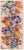 Charming Marta Maas-Fjetterstrom AB Vintage Swedish Barbro Sprinchorn Kilim “Vindruvor” (Grapes) Signed “S”, Country of...