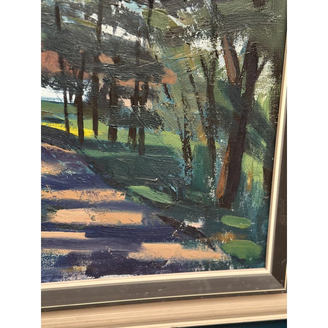 Ingvar Walterström, Forest Road III, 1960s, Oil on Canvas, Framed For Sale - Image 10 of 18