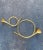 1980s Vintage Holiday Brass Horn Decor, Set of 2 For Sale - Image 4 of 6