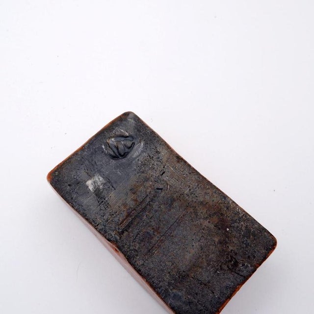 Pink Ceramics by N. Lebrun for Fond d'Atelier, Belgium, 1970s, Set of 3 For Sale - Image 11 of 12