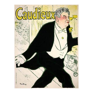 Lautrec Lithograph 8 Caudieux Mourlot 1966 For Sale