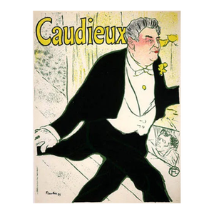 Lautrec Lithograph 8 Caudieux Mourlot 1966