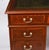 Antique Victorian Crossbanded and Inlaid Flame Mahogany Pedestal Desk, 19th Century For Sale - Image 4 of 16