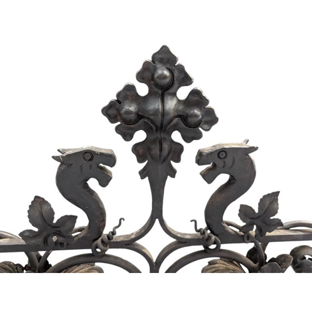 Early 20th Century Antique Spanish Revival Entry Gate For Sale - Image 5 of 12