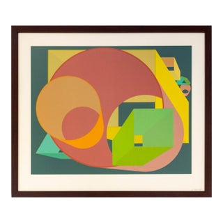 Al Held "Scholes I" Screenprint, 1991 For Sale