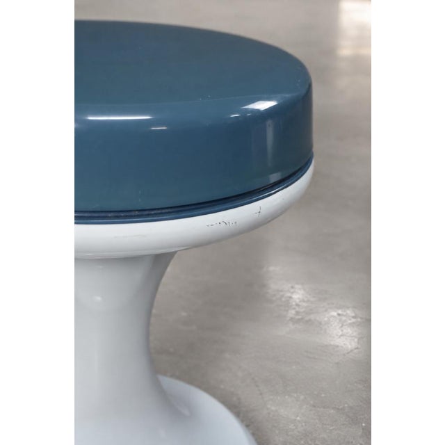 Vintage Space Age Plastic Stool from Emsa, West Germany, 1960s For Sale - Image 9 of 12