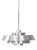 Vintage Nova Pendant Lamp in Aluminum by Jo Hammerborg for Fog and Mørup, 1963 For Sale
