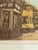 Yellow Late 20th Century Otto Holm - Sønderborg Street Scene, Hand-Colored Etching For Sale - Image 8 of 10