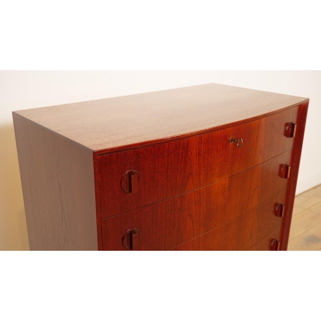 1950s Vintage Chest of Drawers in Teak from Henning Kjaernulf, 1950s For Sale - Image 5 of 10