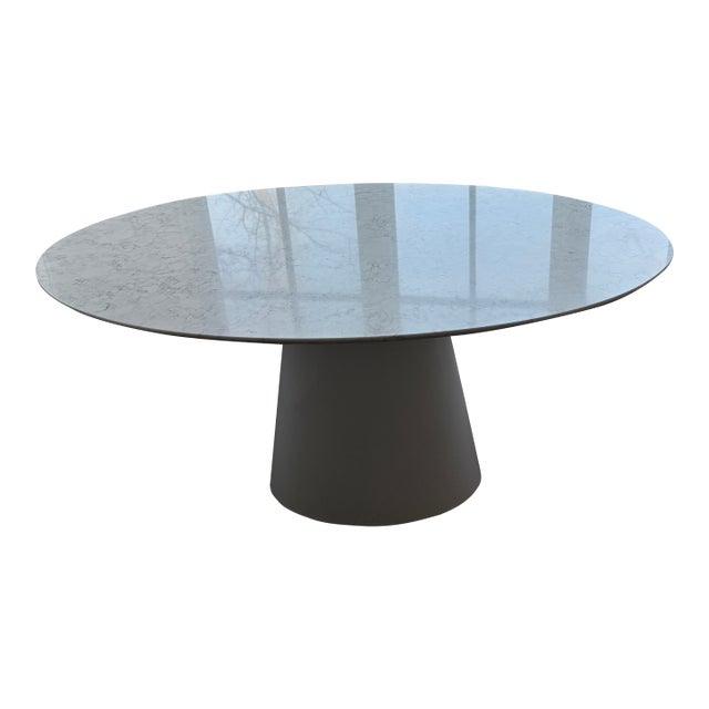 Room and Board, Decker Marble Kitchen Table - Oval 60” For Sale