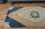 1970s Vintage Turkish Handmade Wool Cotton Blue Area Rug For Sale - Image 9 of 11