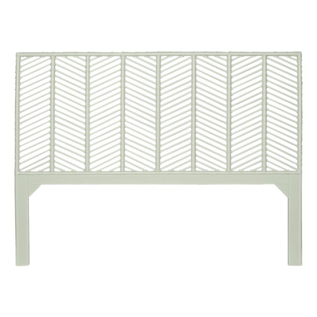 Liam Headboard King - Celery Green For Sale