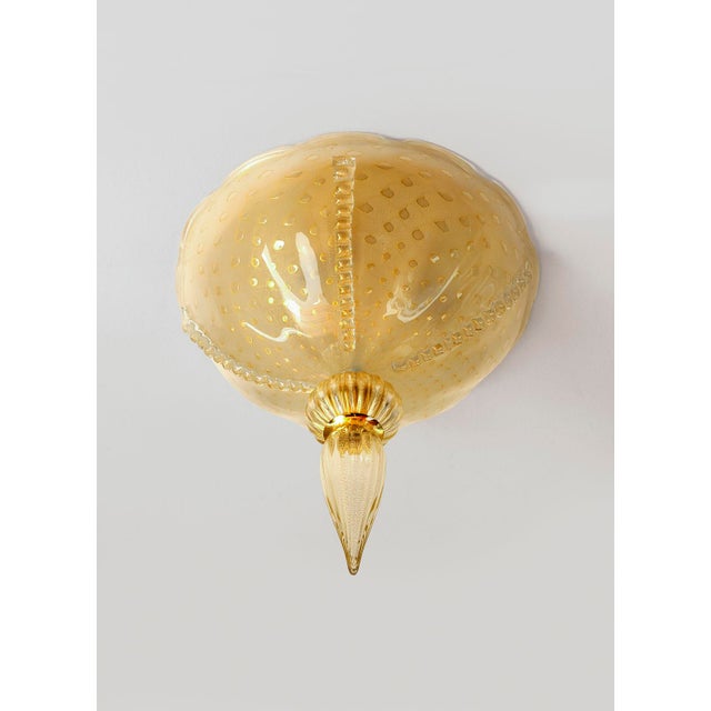Contemporary Murano Ceiling Light by Mariana Iskra for Ribes Studio For Sale - Image 3 of 3
