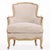 1910s Pair of French Painted Bergères With New Upholstery, C. 1910 For Sale - Image 5 of 8