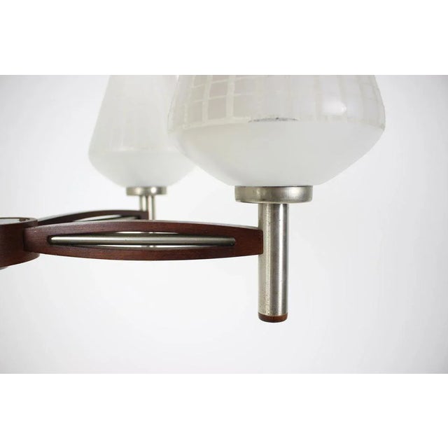 Large Mid-Century German Chandelier, 1970s For Sale - Image 6 of 12