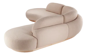Naked Composition Sofa by Mambo Unlimited Ideas, Set of 3