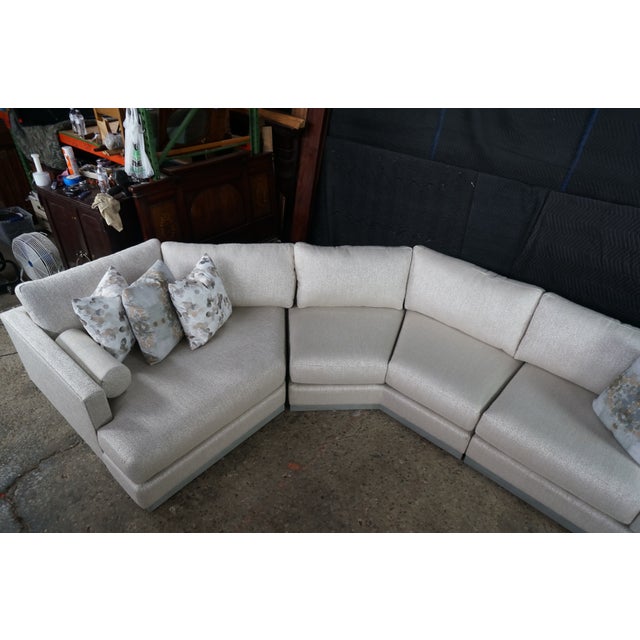 Langdon Plus Sectional II by Lazar Industries Modern Modular Sectional Sofa 159" For Sale - Image 4 of 18