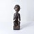 African Early 20th Century Baule Seated Wood Figure Côte d'Ivoire For Sale - Image 3 of 15
