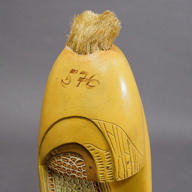 Wood Antique Teaching Model Longitudinal Profile of the Grain For Sale - Image 7 of 7