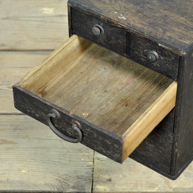1900 - 1909 Small Japanese Chest of Drawers, 1900 For Sale - Image 5 of 8