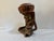 Brick Red Mexican Incense Burner Styled After Aztec God For Sale - Image 8 of 10