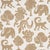 SAMPLE - Schumacher Call Of The Jungle Fabric In Neutral For Sale