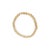 Contemporary 10K Yellow Gold 4.00 Cttw Pave Diamond Classic Link 7" Bracelet (I-J Color, I2-I3 Clarity) For Sale - Image 3 of 6