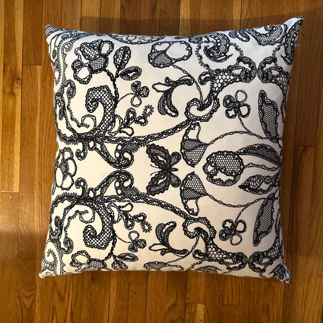 2020s Handcrafted Decorative Pillow Case For Sale - Image 5 of 6