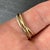 Vintage French 18K White Rose Yellow Gold Trinity Wedding Ring For Sale - Image 10 of 16
