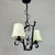 1930s Art Deco Wrought Iron Pendant from Bjerkas Armatur, Sweden, 1930s-1940s For Sale - Image 5 of 18